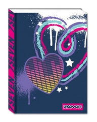 DIARIO SEVEN GIRL TESSUTO 16 MESI STD NON DATATO