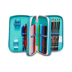 Astuccio 3 Zip Seven la Sirenetta Watch Me Shine