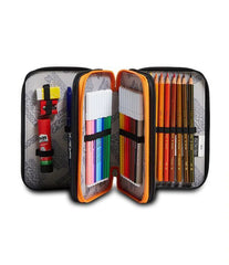 Astuccio scuola Seven 3 zip Camoupix Boy