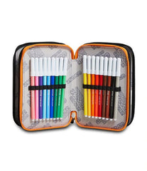 Astuccio scuola Seven 3 zip Camoupix Boy