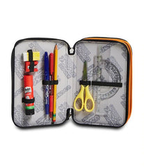 Astuccio scuola Seven 3 zip Camoupix Boy