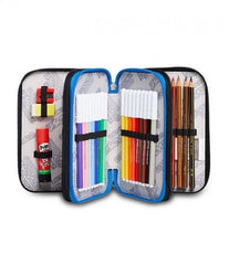 Astuccio scuola Seven 3 zip Yourself Boy