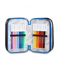 Astuccio scuola Seven 3 zip Yourself Boy