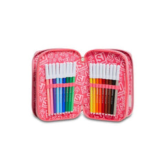 ASTUCCIO 3 ZIP SJ 3D PANDA GIRL