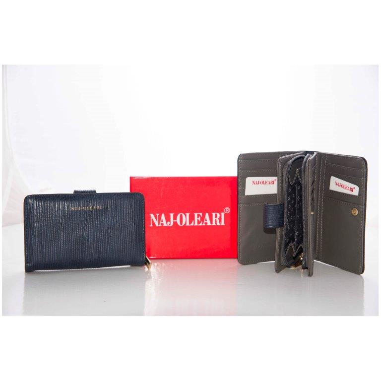 Portafoglio donna Naj Oleari blu