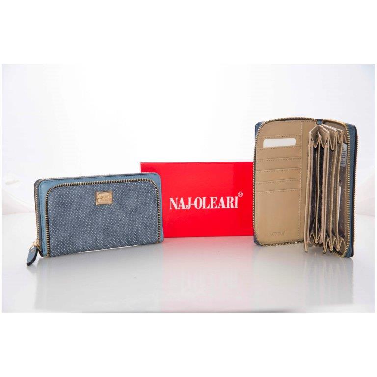 Portafoglio donna grande Naj Oleari avio