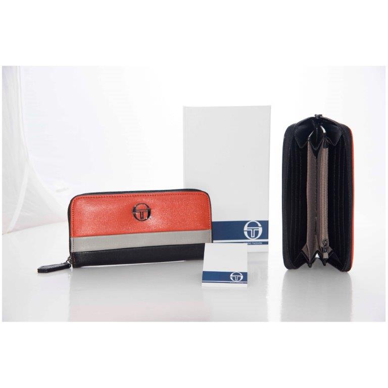 Portafoglio donna Sergio Tacchini color mattone