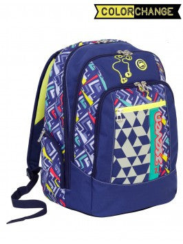 Zaino Seven tondo WIDGET ADVANCED COLOR CHANGE sei pronto per cambiare colore… anche alla scuola!