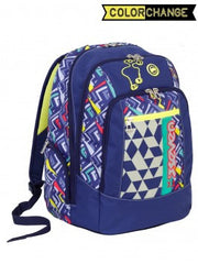 Zaino Seven tondo WIDGET ADVANCED COLOR CHANGE sei pronto per cambiare colore… anche alla scuola!