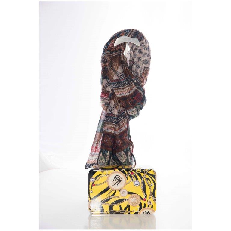 Pashmina Gai Mattiolo colore Black art. SC0007