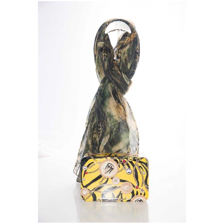 Pashmina Gai Mattiolo colore Green art. SC0008