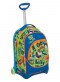 Zaino con carrello trolley jack junior boy blu seven sj