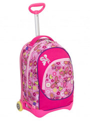 Zaino con carrello trolley jack junior boy blu seven sj