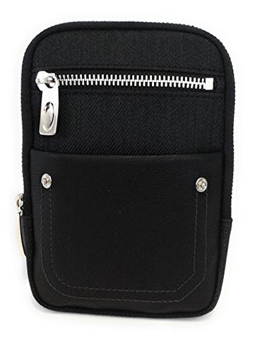 Utility da collo rettangolare piccola RV Roncato maverick nero