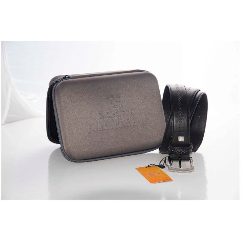 Cintura da uomo Fursenberg Egon nero