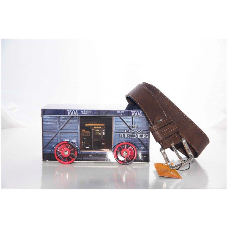 Cintura da uomo Fursenberg Egon marrone