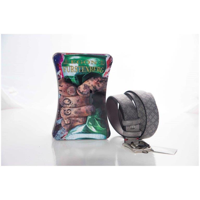 Cintura da uomo Fursenberg Egon grigio