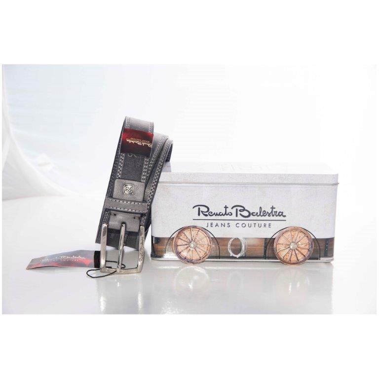 Cintura Renato Balestra con confezione regalo grigio