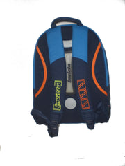 Zaino Invicta tondo Syncro format blu azzurro doppio scomparto technoframe