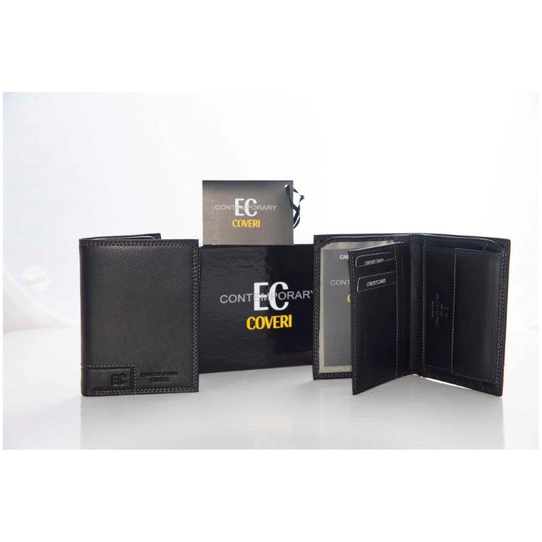 Portafoglio uomo Coveri Contemporary nero Art. 731469