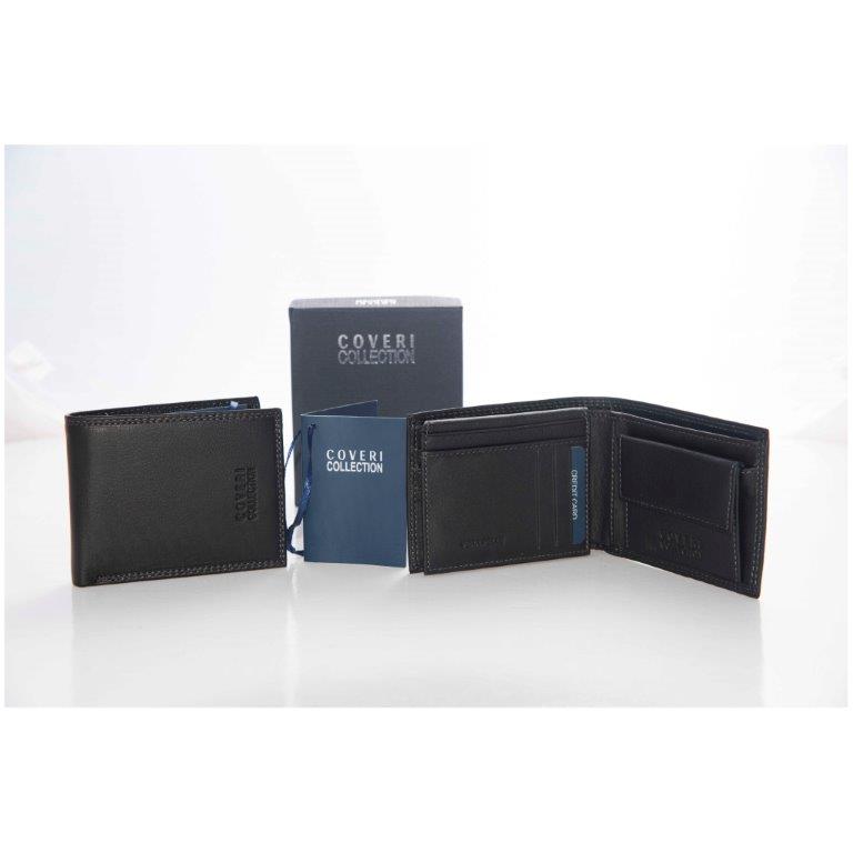 Portafoglio uomo Coveri nero