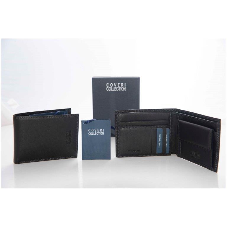 Portafoglio uomo Coveri nero Art. 304250