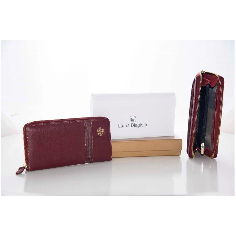 Portafoglio donna Laura Biagiotti bordò