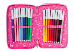 ASTUCCIO 3 ZIP GIRL SJ GANG ANIMALI