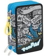 ASTUCCIO 3 ZIP SEVEN PEN PAD FANTASY