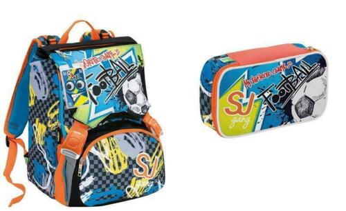 Zaino coordinati Seven Schoolpack Sj Gang High Tech Boy Con Astuccio e schienale regolabile