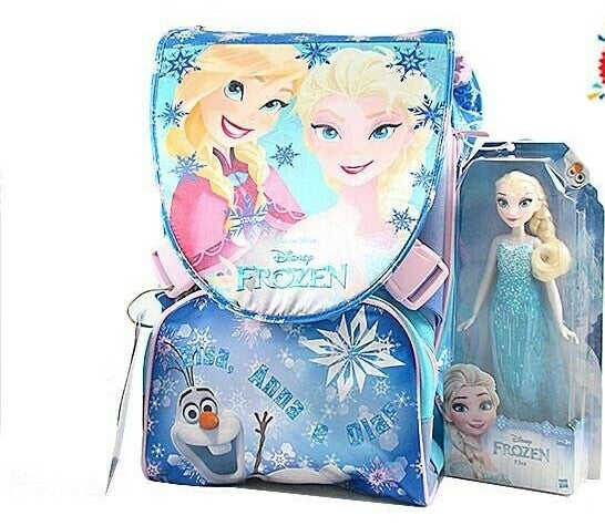 Zaino Frozen con bambola in omaggio