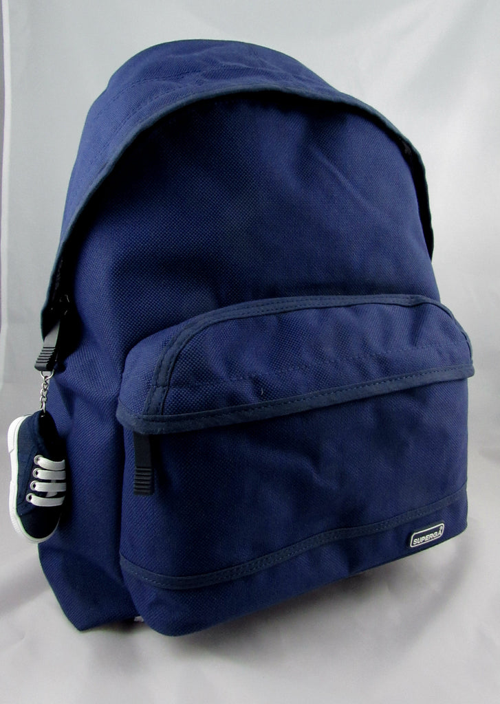 Zaino tondo Seven SUPERGA bluette porta con te la leggenda a scuola con omaggio!!