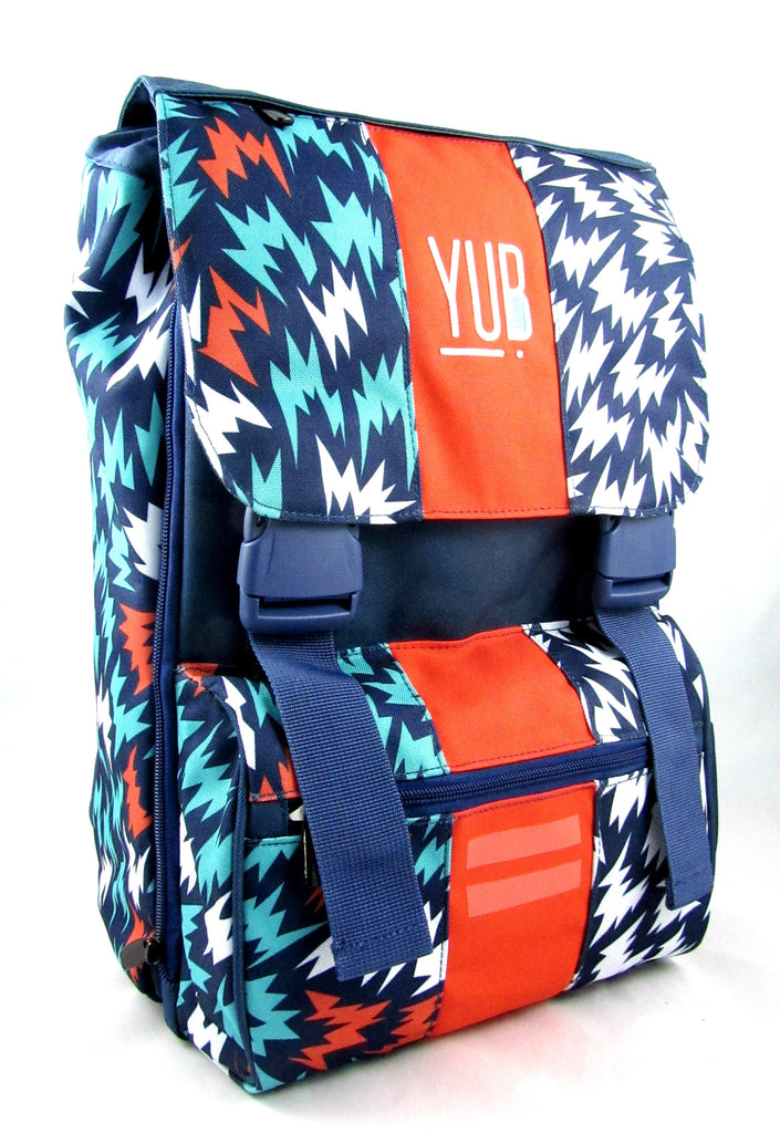 ZAINO estensibile SEVEN YUB - BLUE ROSSO 28 LT