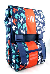 ZAINO estensibile SEVEN YUB - BLUE ROSSO 28 LT