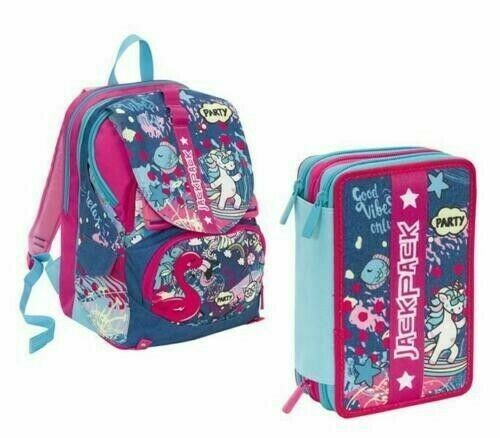 Zaino Scuola Jackpack Zaino Coordinato ZAINO SEVEN JACKPACK GIRL