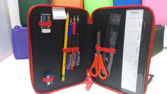 ASTUCCIO 3 ZIP TINTA UNITA