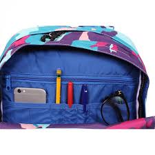 ZAINO INVICTA tondo format - camouflage fantasia - scuola e tempo libero doppio scomparto