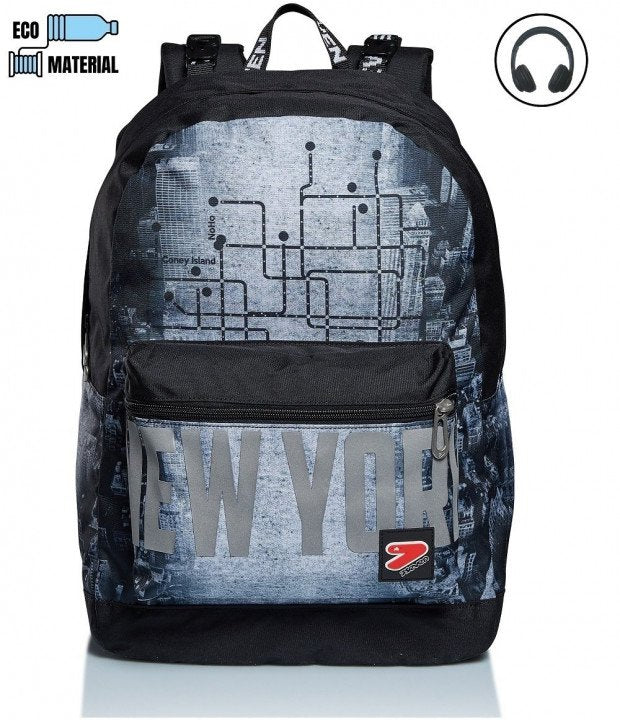 ZAINO SEVEN REVERSIBILE CON CUFFIE BACKPACK IN TOWN