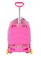 Zaino con carrello trolley jack junior boy blu seven sj