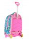 Zaino con carrello trolley jack junior boy blu seven sj