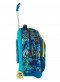 Zaino con carrello trolley jack junior boy blu seven sj