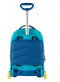 Zaino con carrello trolley jack junior boy blu seven sj