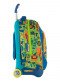 Zaino con carrello trolley jack junior boy blu seven sj