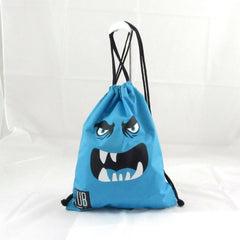 zaino tondo seven yub svalvolati fantasia azzurro face con sacca in omaggio