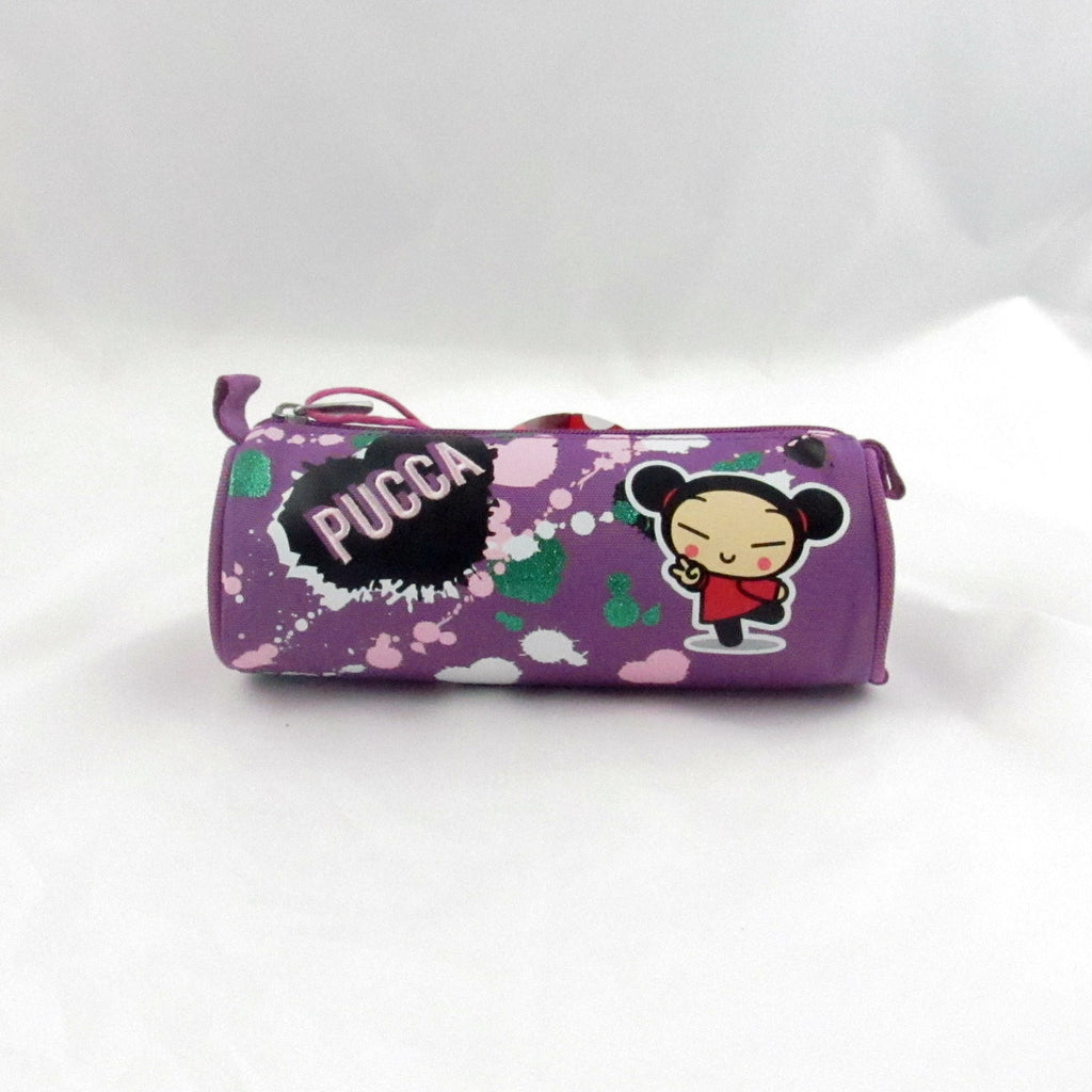 Borsellino Astuccio Portapenne Tombolotto Seven pucca painted viola