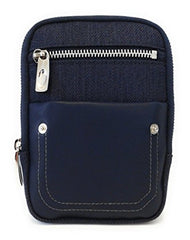 Utility da collo rettangolare piccola RV Roncato maverick blu