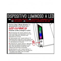 ZAINO SEVEN REVERSIBLE BACKPACK LEDWALL THE DOUBLE PROJECT