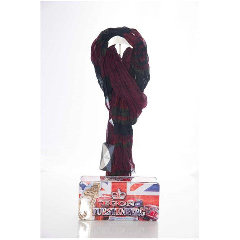Sciarpa Furstenberg Bordo' art. SC066