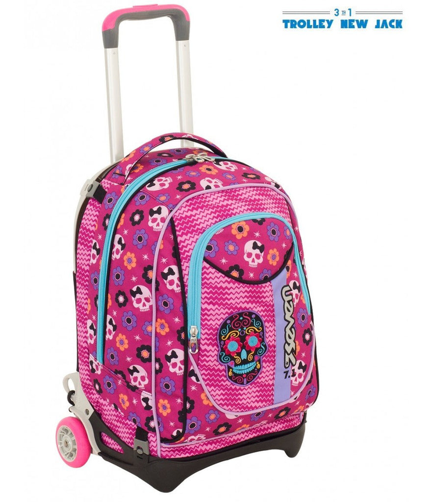 Zaino con carrello new jack trolley mexi girl – PelletteriaCiraci