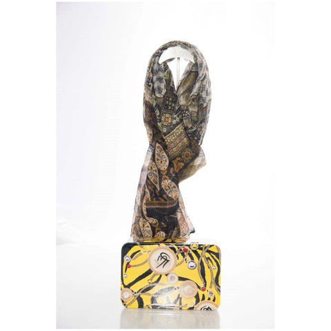 Pashmina Gai Mattiolo colore Green art. SC0007